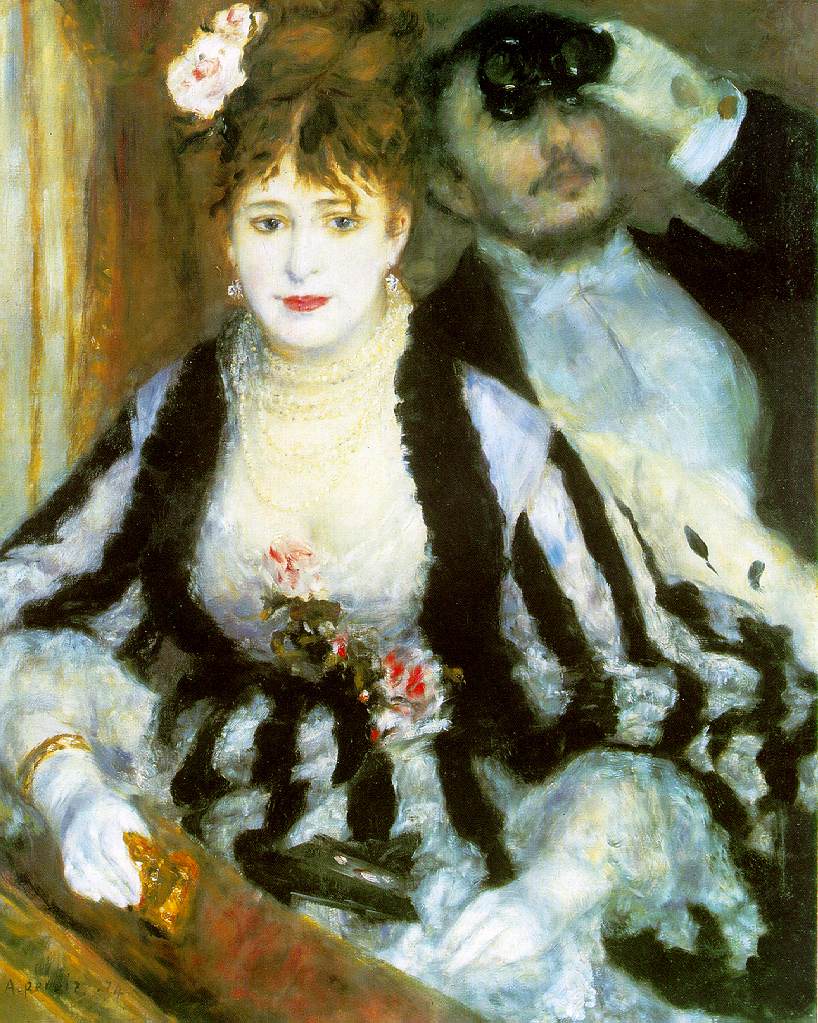 La Loge by Pierre Auguste Renoir